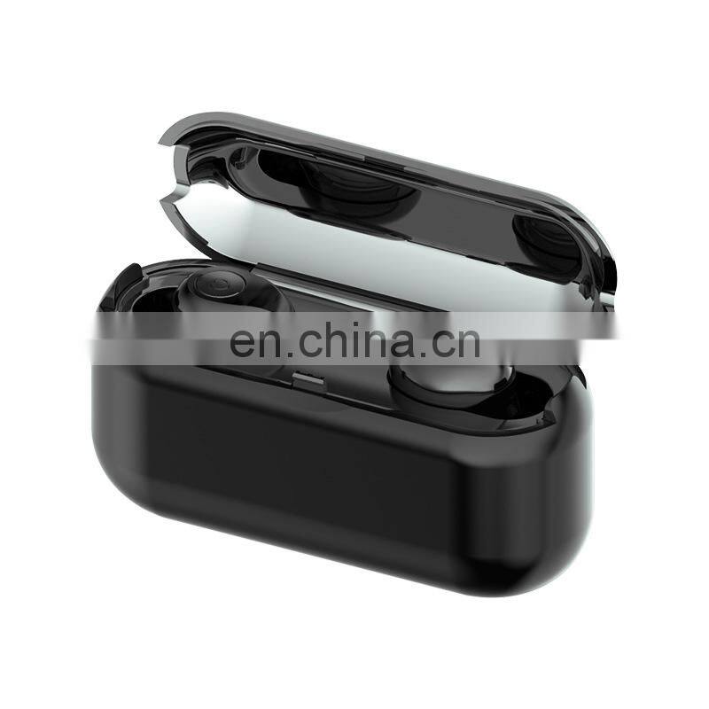 Mini bass wireless earbuds F9 LCD display blutooth earphone with power bank audifono f9-34 tws auriculares
