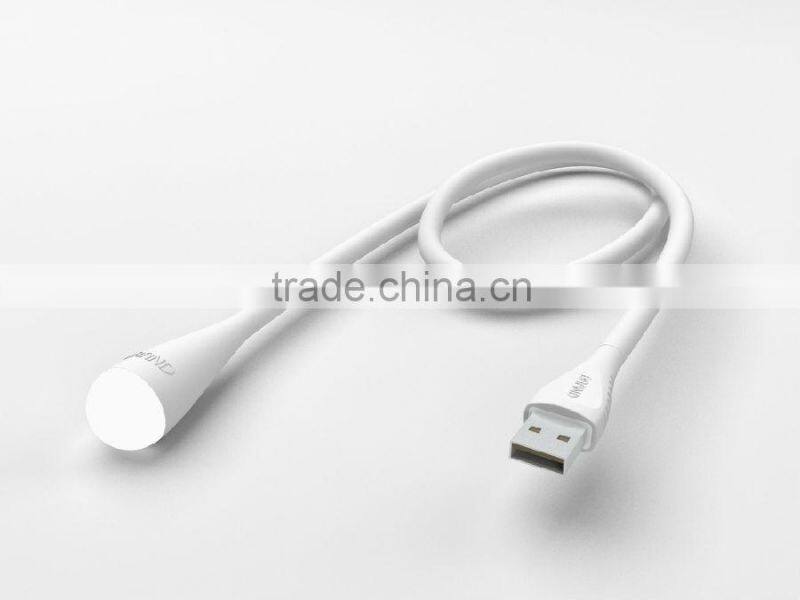 computer usb lighting 0.5w DC 3V black bendable easy carrying
