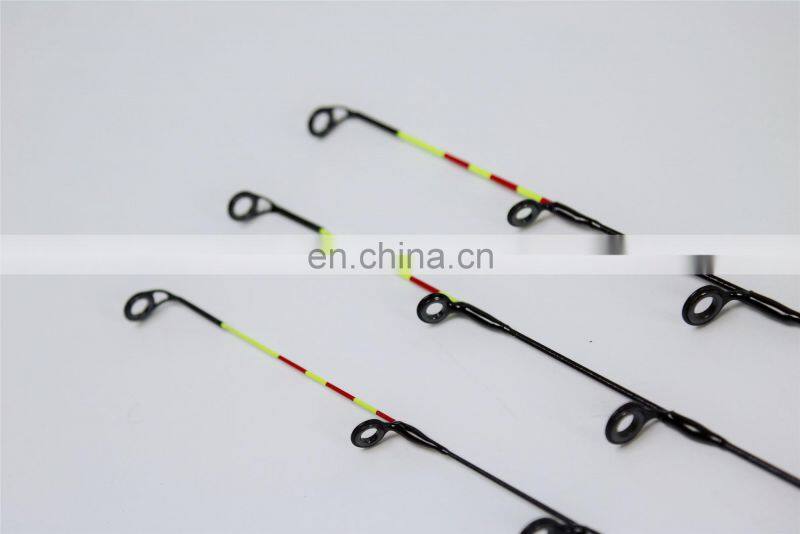 2section 3tips 65cm fiberglass and carbon fiber ice fishing rod
