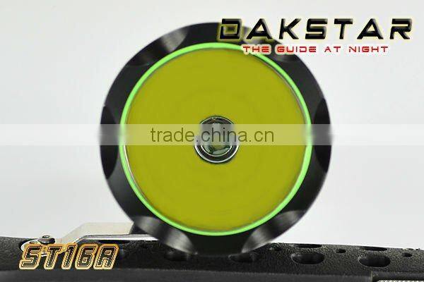 DAKSTAR ST16A 1010LM CREE XML T6 18650 High power Aluminum Police Emergency Rechargeable Camping LED Tactical Light