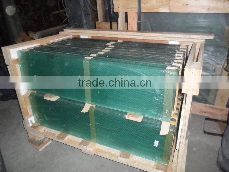 tempered glass step/safety glass footplate