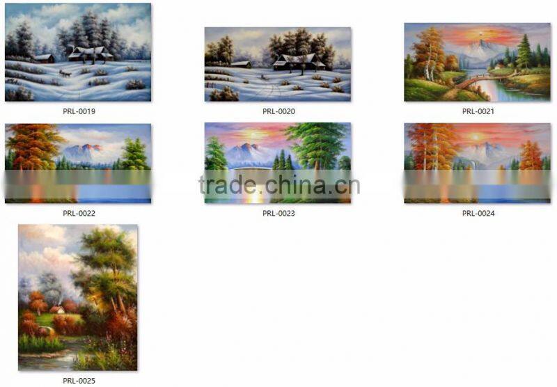 new arrival natural landscape giclee printing on art canvas