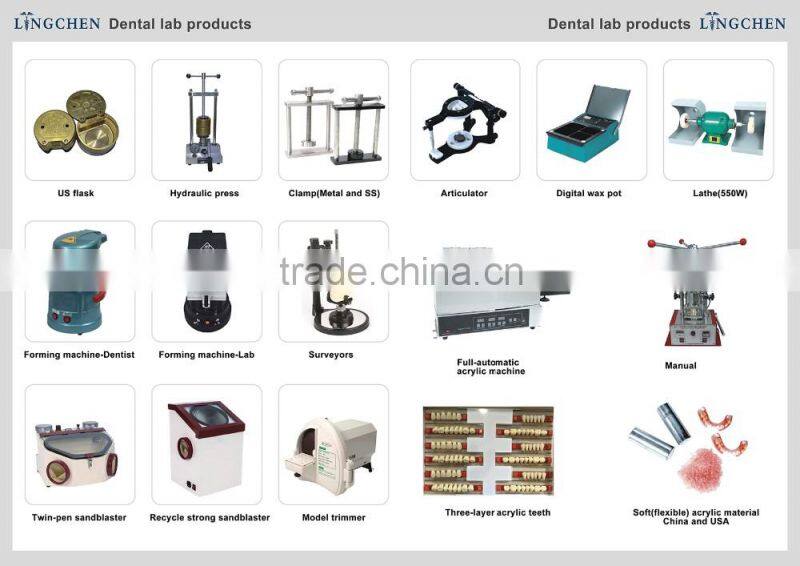dental lab flexible acrylic press /Denture injection machine/denture making machine