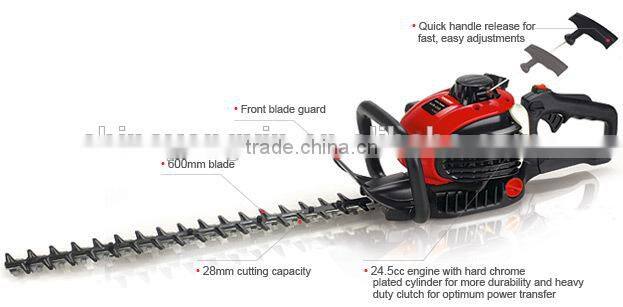 gasoline hedge trimmer HT-26D,electric hedge trimmer