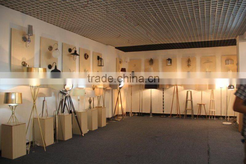 2016newest design blown Glass base table lamp fabric shade lamp for home decorate