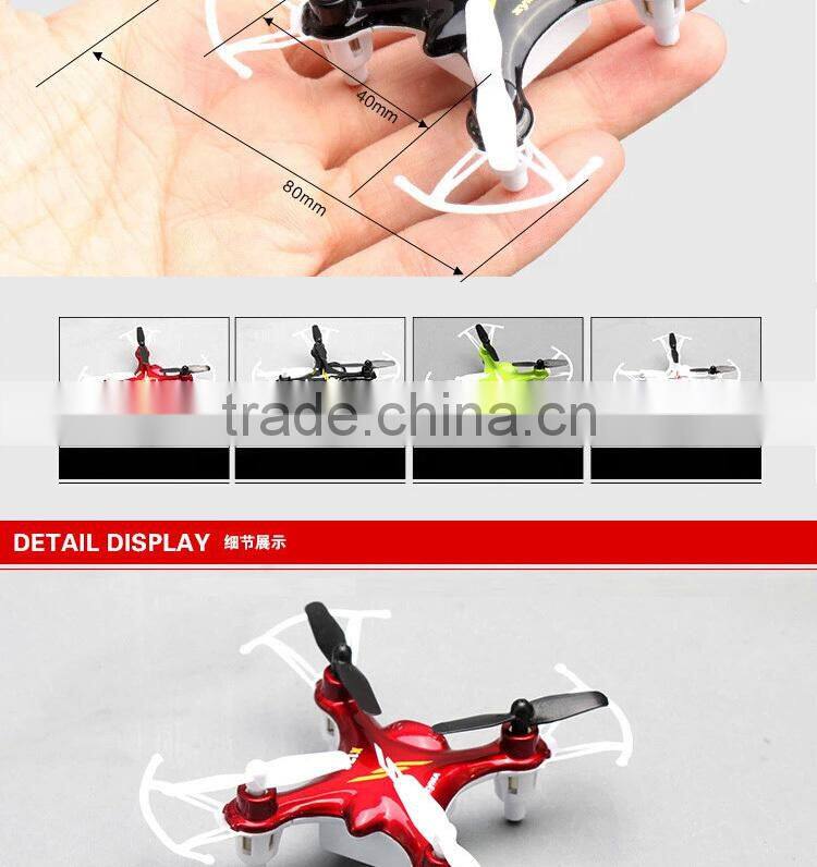 SYMA product X12 mini dron 2.4G 4CH nano quadcopter with frames and lights