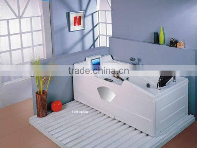 massage bathtub with 8'' TV