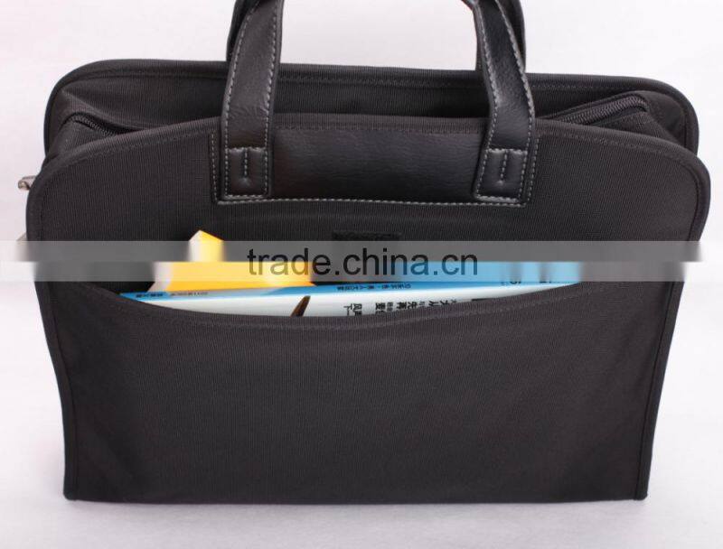 polyester material lightweight laptop briefcase bag