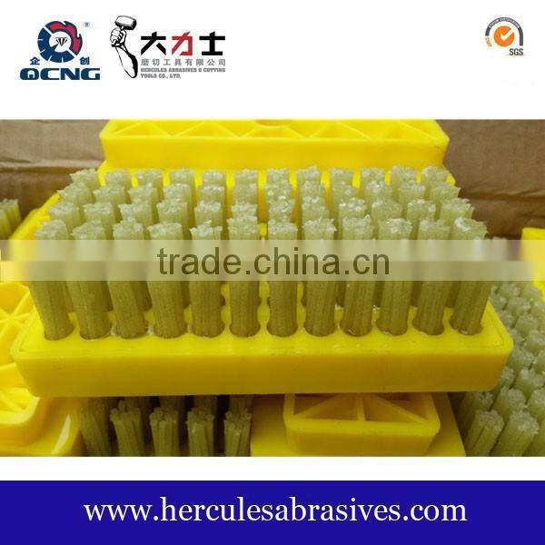 L140 diamond fickert abrasive brush for granite antique polishing