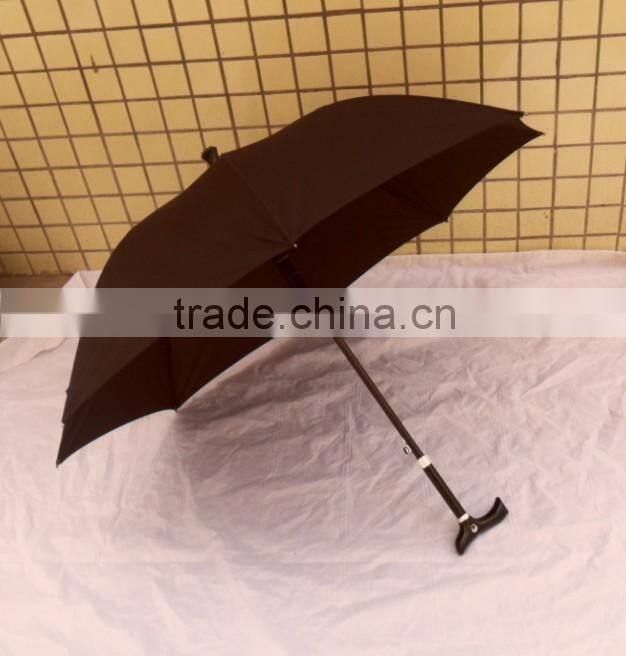 old people walking cane umbrella adjustable height umbrella