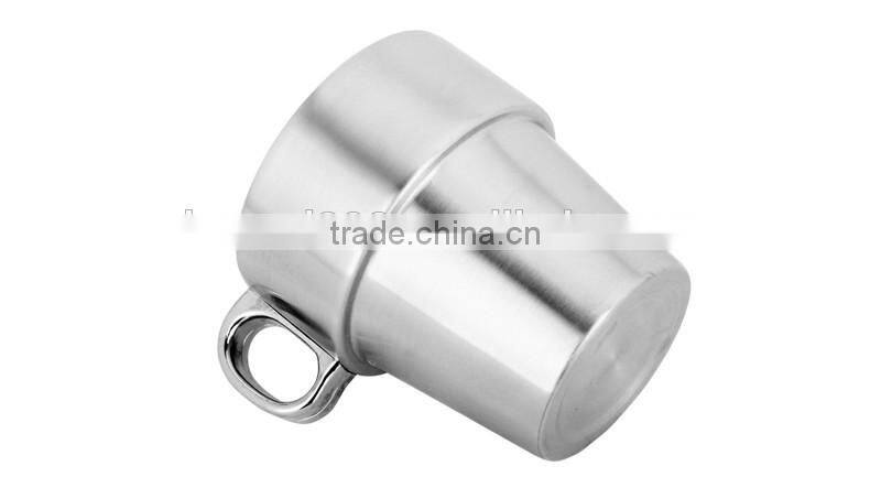 stainless steel travel mug/ 7pcs tea cup drinking water coffee mug set