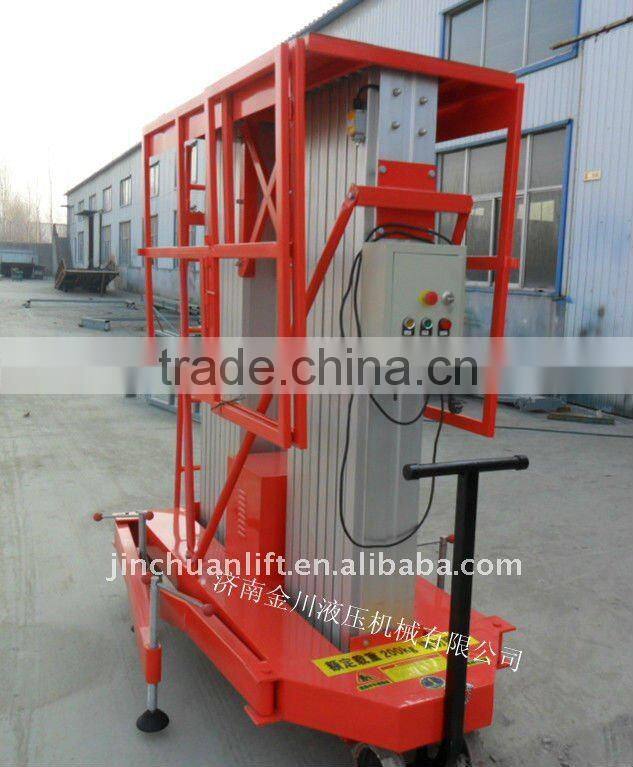 mobile protable aluminum vertical platform lifter