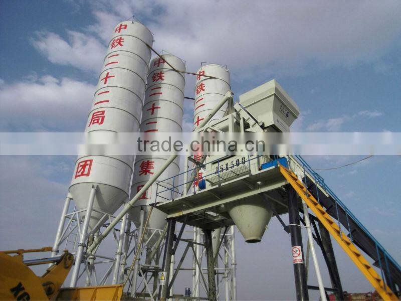 Reasonable Structure Electric Used Machinery Concrete Batching Plant 75m3/h