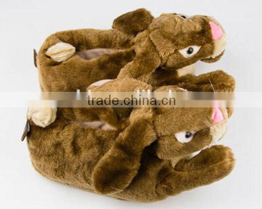 Brown Bunny Rabbit Slippers