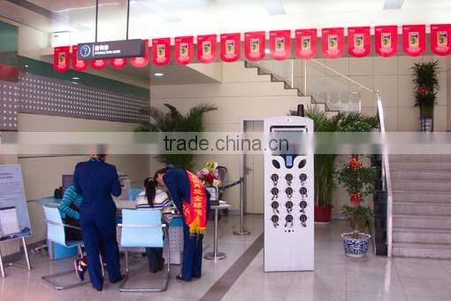 Vending Machine Charging Cellphone