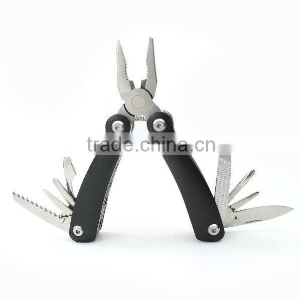 Combination plier with black handle