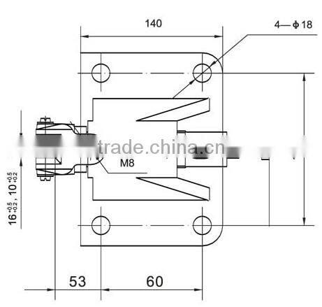 Sliding Elevator Guide Shoe