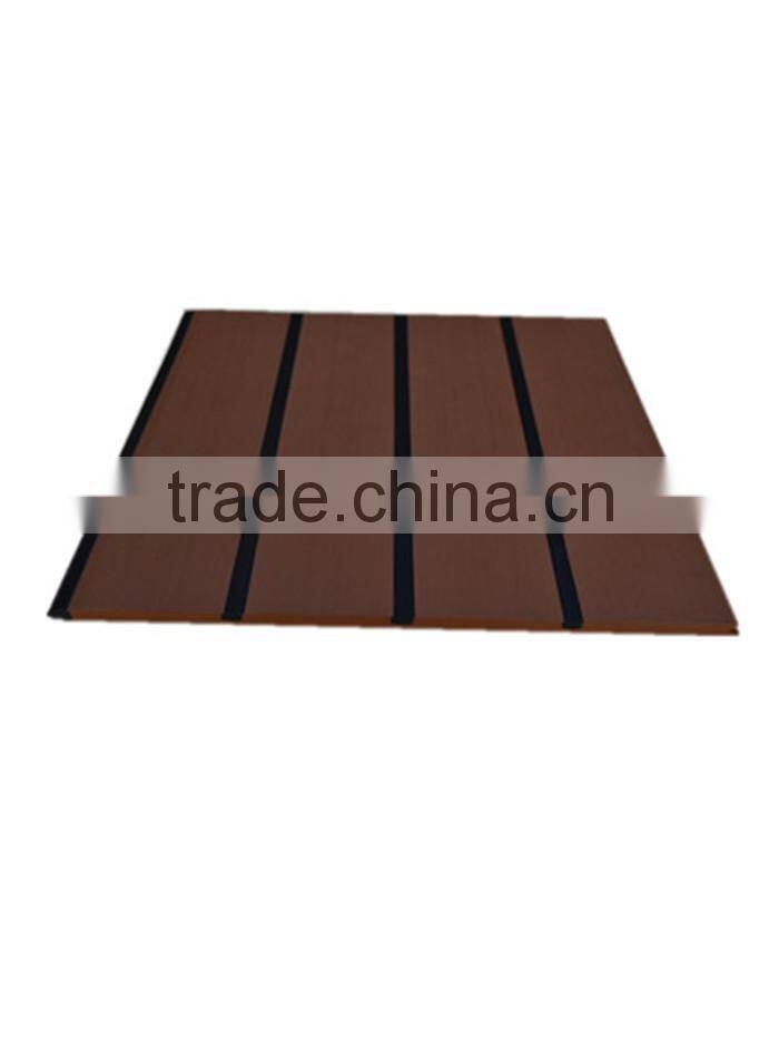 wood plastic composite fence CE,SGS,ani-UV PVC plastic for flooring wood plastic