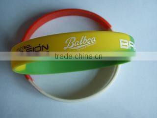 custom size silicone wristband without text