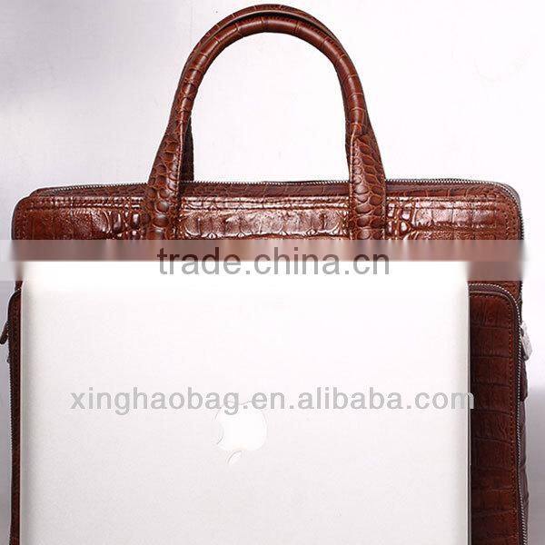 2014 high quality fashion design of leather briefcase and business bag Leather Briefcase