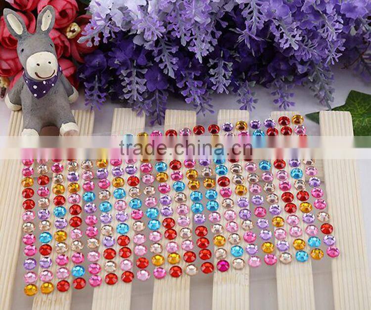 Free sample Car stickers Crystal sticker