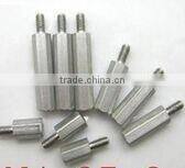 Zinc-Plated Steel Male-Female Threaded Hex Standoffs