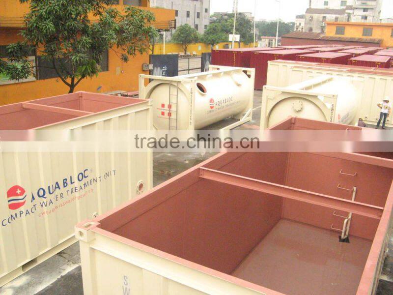 Container For Water Treatment System