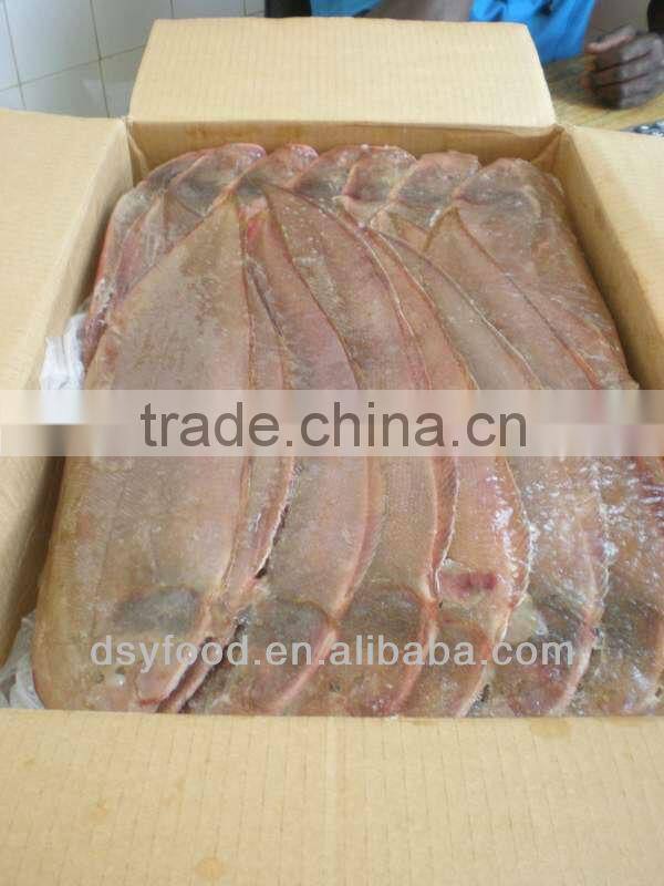 FROZEN TONGUE SOLE WHOLE ROUND HOOK CAUGHT FISH