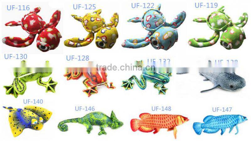 yiwu factory Wholesale lifelike stuffed cobra animal toy