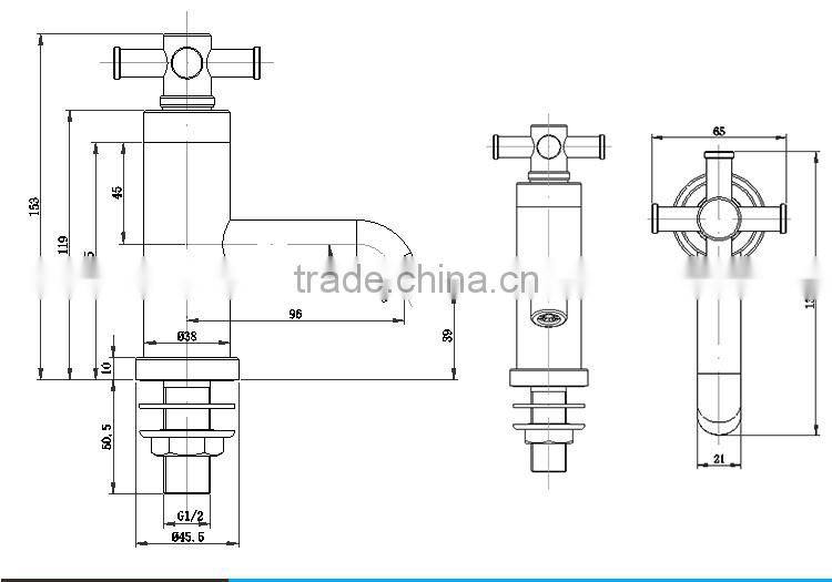 Welly Economy Wash Basin Tap