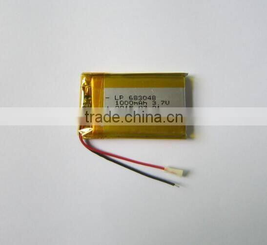 703048 3.7V 1000mah Lithium battery