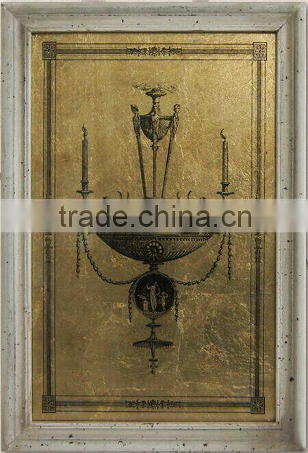 glass prints wall decor home decor arts glass printing with gold foil wall arts