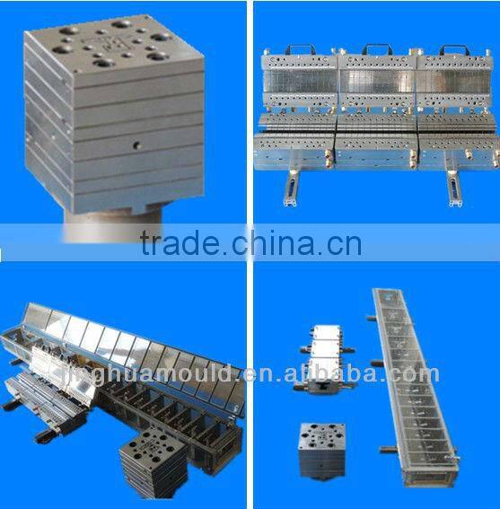China UPVC Profile Extrusion Mold for Window Casement outer frame