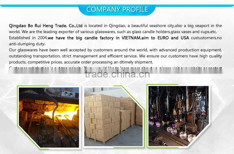 From Factory crystal candy glass jar with lid