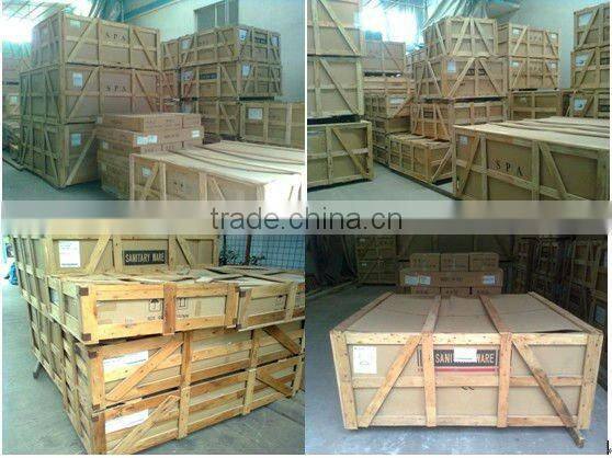 2014 hot sale fashion design acrylic massage Indoor massage bathtub