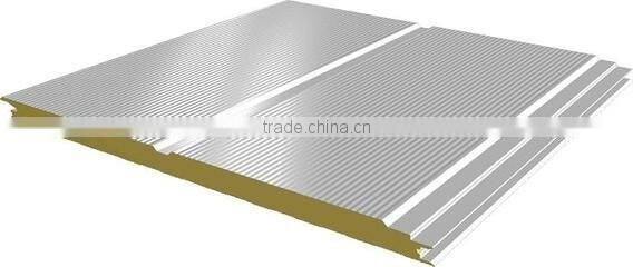 PU steel purification sandwich color steel plate for prefab houses