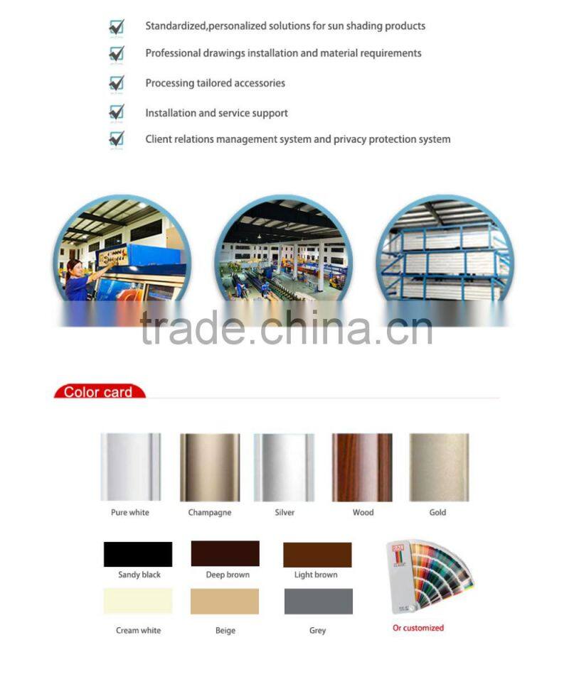 Factory automatic roll up shutter