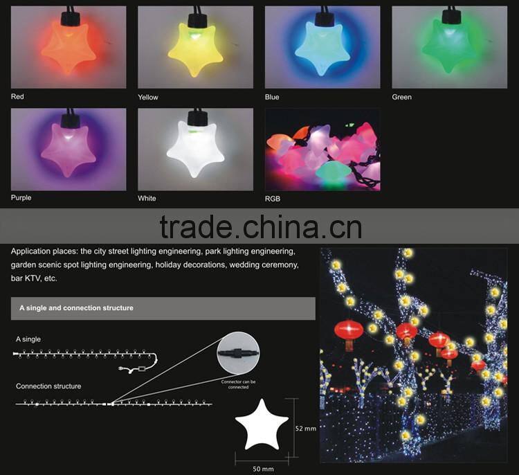 led big ball lamp string