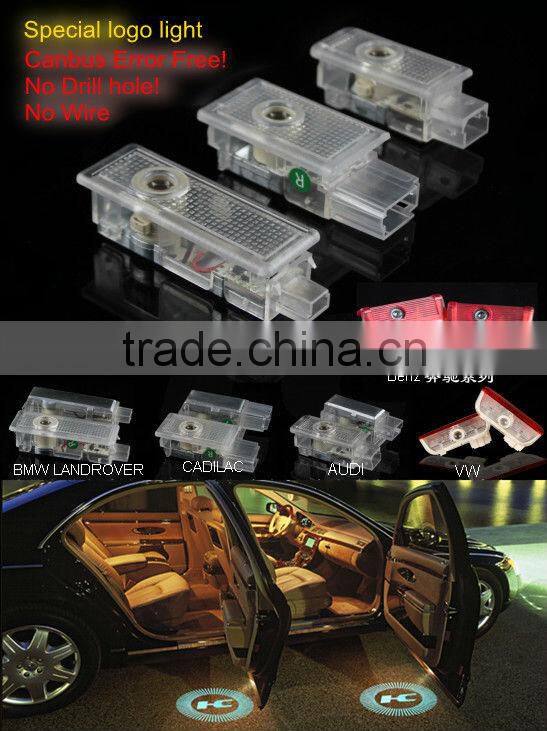 customizing car logo laser door light plug&play