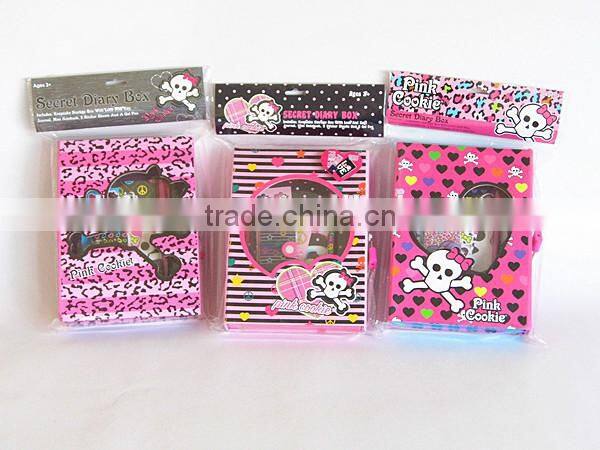 secret diary stationery set notebook with pen