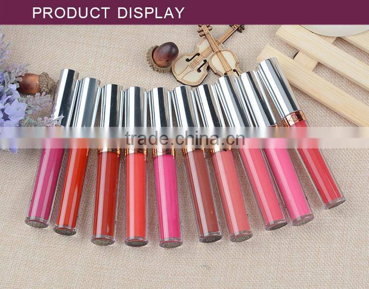 Private label make your own high quality waterproof pigmented lip gloss