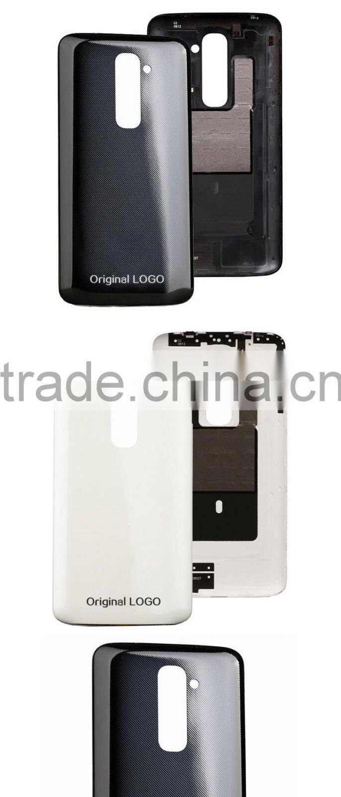 Original New Rear Back Lid Door Battery Cover Housing With NFC Antenna For LG G2 D802 Free Spipping
