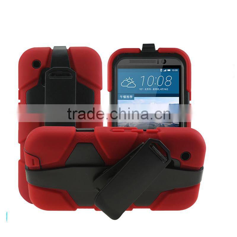 Heavy Duty Case, Shock Proof Case Cover For HTC ONE M9
