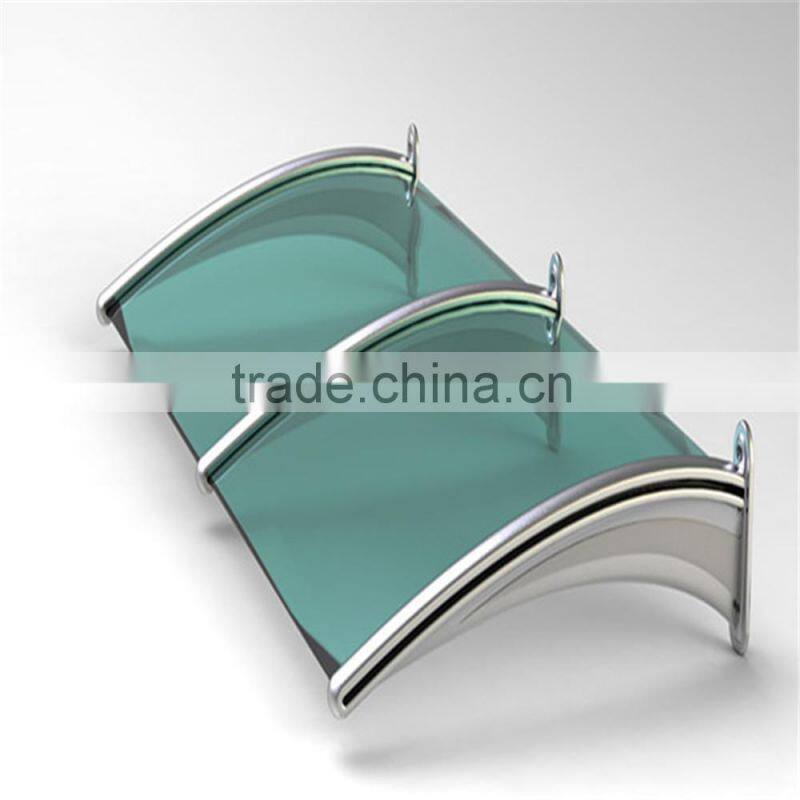 DIY polycarbonate door canopy awning, plastic raw materials prices