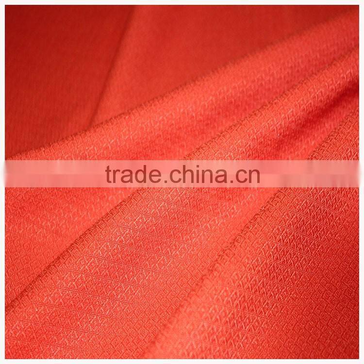Colorful special high quality diamond lattice polyester fabric for curtain garment
