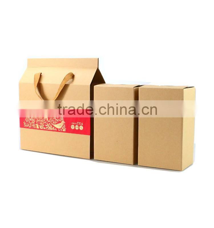 cardboard bags paper Chinese tea packaging box wholesale