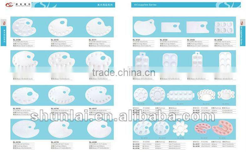 plastic art tray artist watercolor paint palette