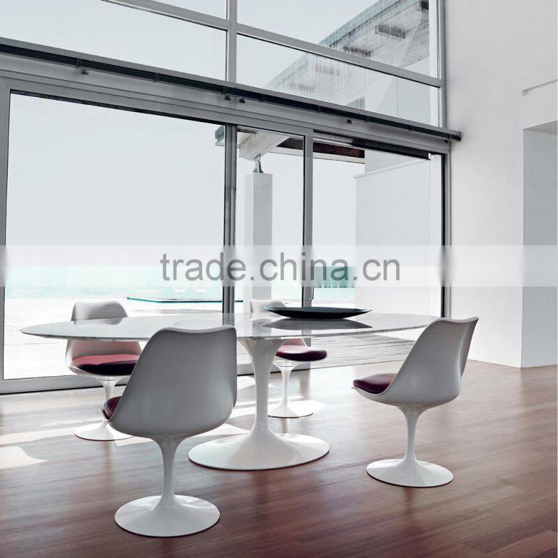 Eero Saarinen Marble tulip Round Table /fiberglass round table/saarinen tulip table CT-605