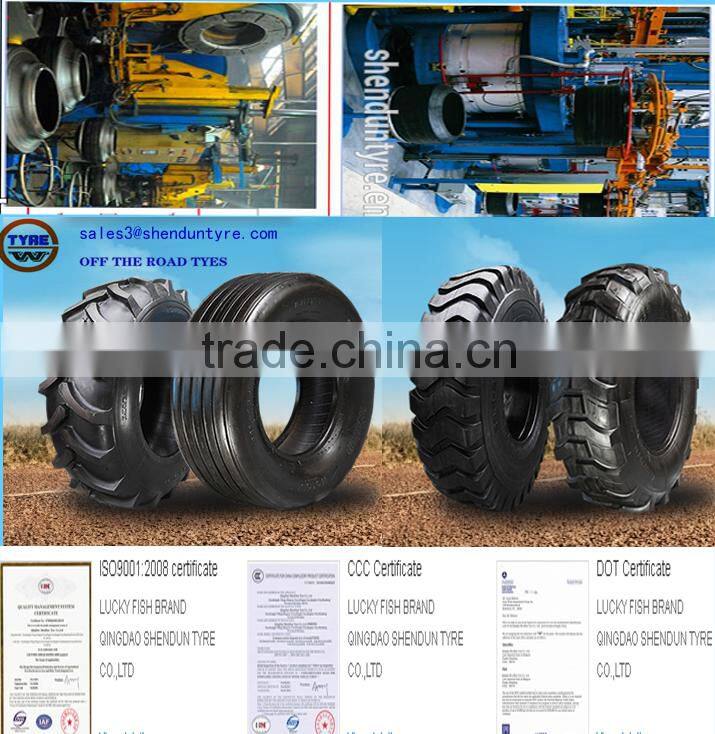 SHENDUN FACTORY LUCKYFISH BRAND OTR TIRES 20.5R25 26.5R25 23.5R25 17.5R25 35/65R33
