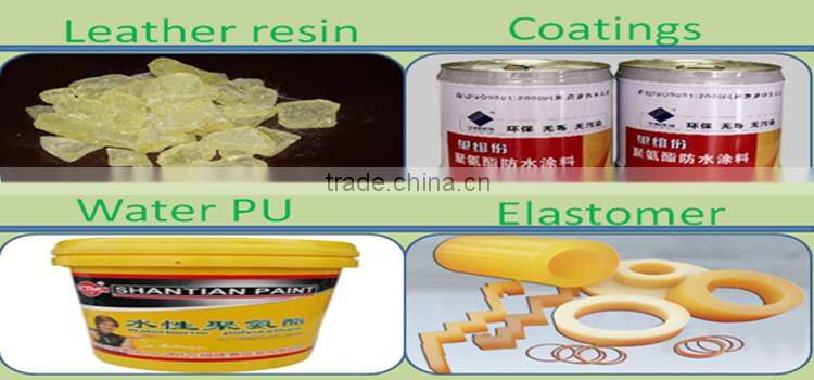 Isocyanate and polyester polyol foam for shoe sole of woman high-heeled shoes